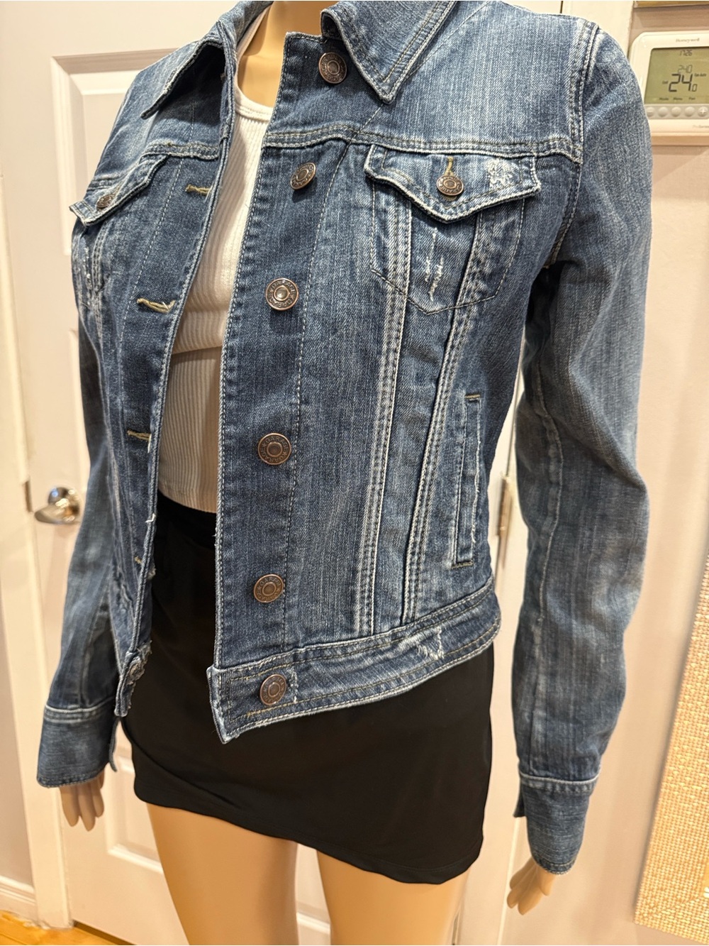 Garage Y2K Denim Jacket – Women’s Small